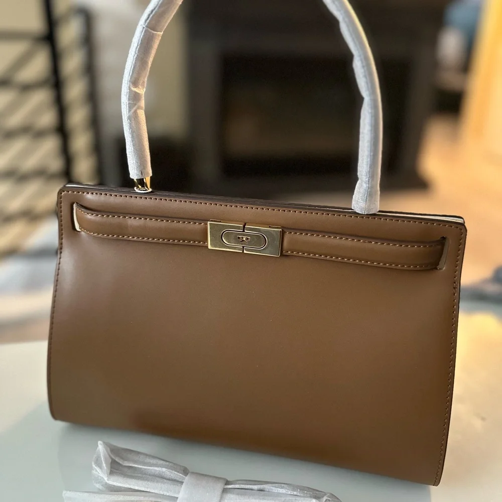 💥BRAND NEW💥 Tory Burch Lee Radziwill Petite Satchel - Picture 4 of 11